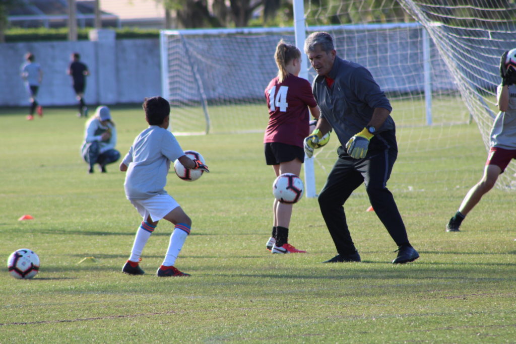 BRSC goal keeper training